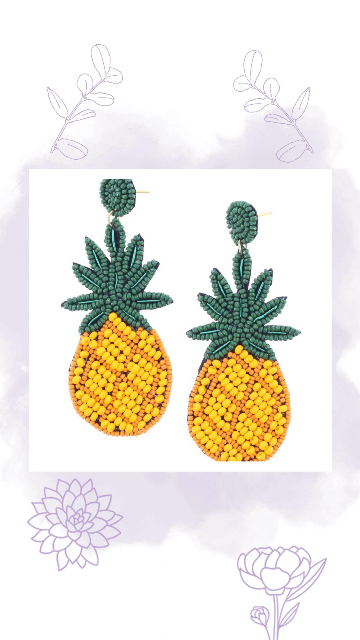 Just Girl Stuff Earrings #5069