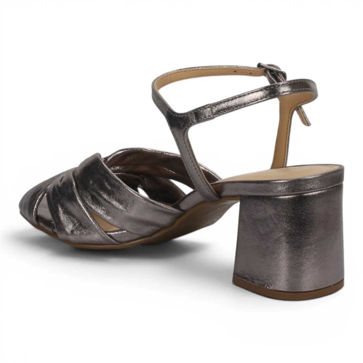 Bruno Menegatti Holly Leather Dress Sandal - Onix