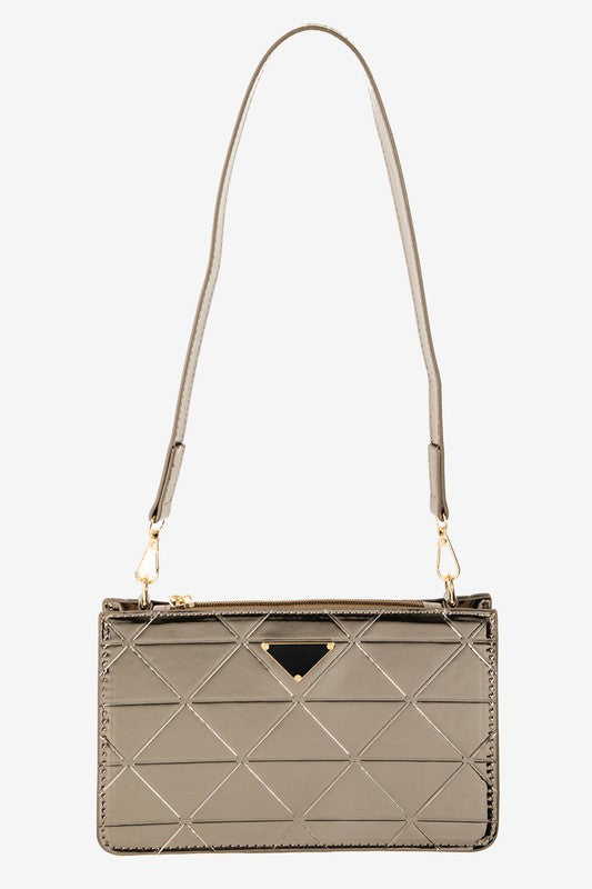 Metallic Shoulder Bag (Assorted Colors)