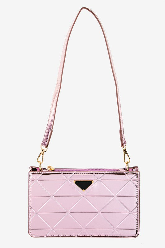 Metallic Shoulder Bag (Assorted Colors)