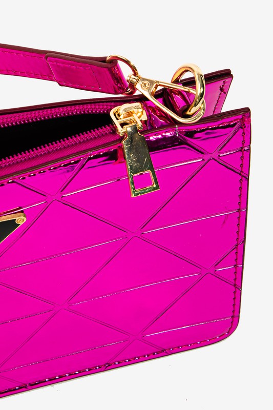 Metallic Shoulder Bag (Assorted Colors)