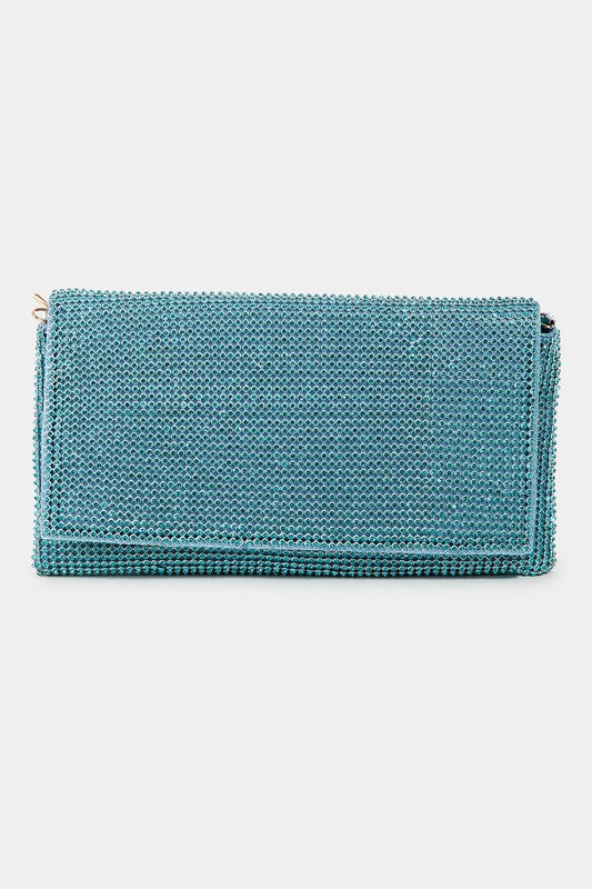 Pave Rhinestone Studded Bag (Assorted Colors)
