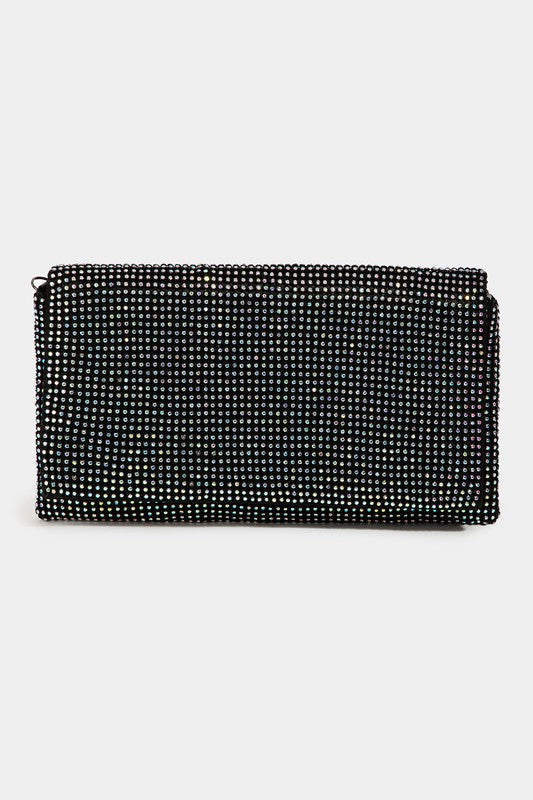 Pave Rhinestone Studded Bag (Assorted Colors)