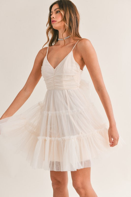 Tulle Mini Dress