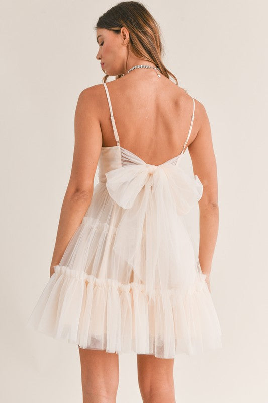 Tulle Mini Dress