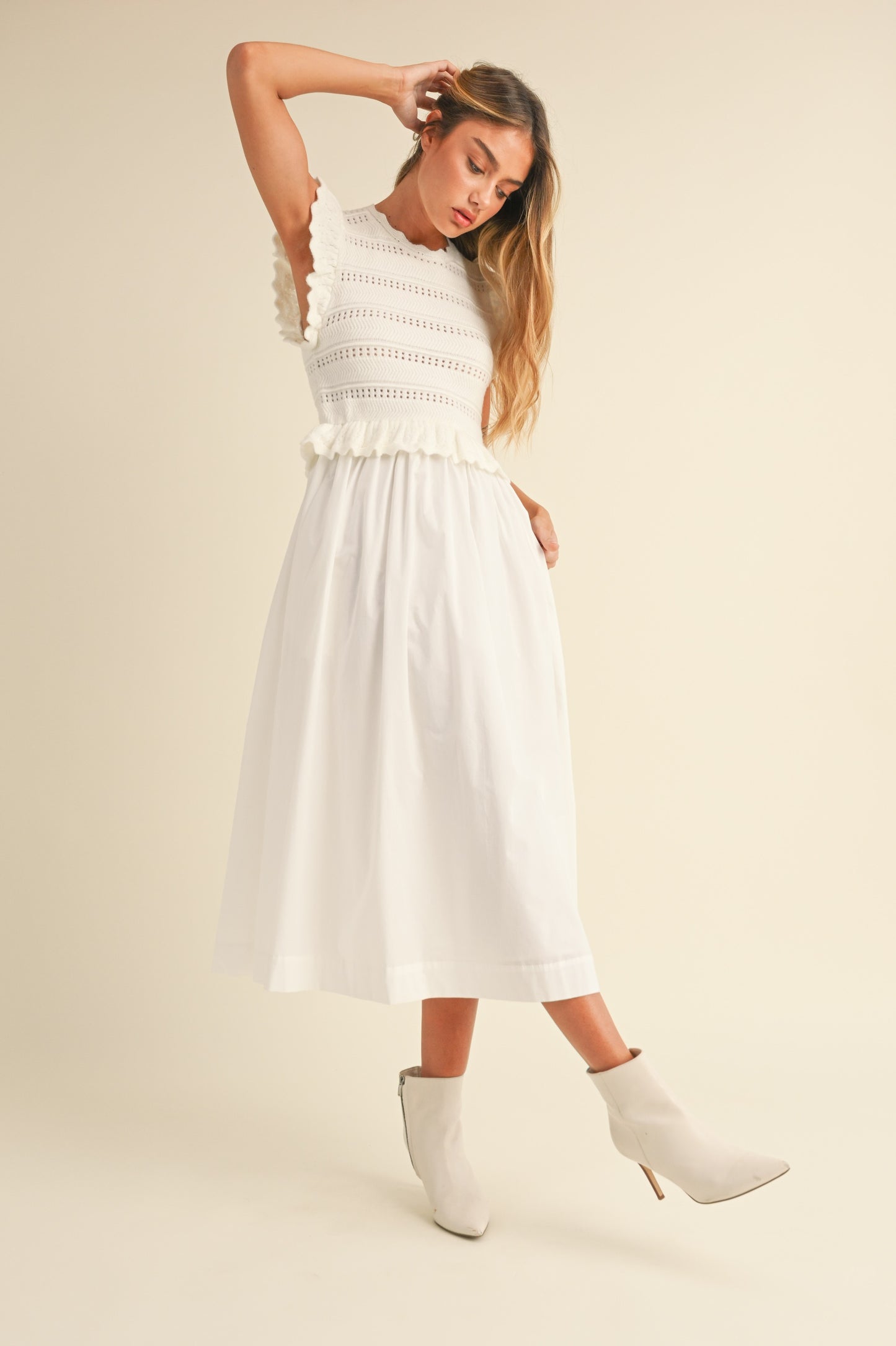 Knit Top Midi Dress