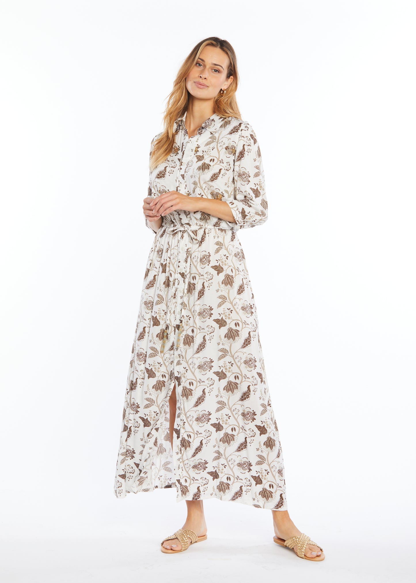 Mimi 3/4 Sleeve Maxi Dress (Assorted Styles)