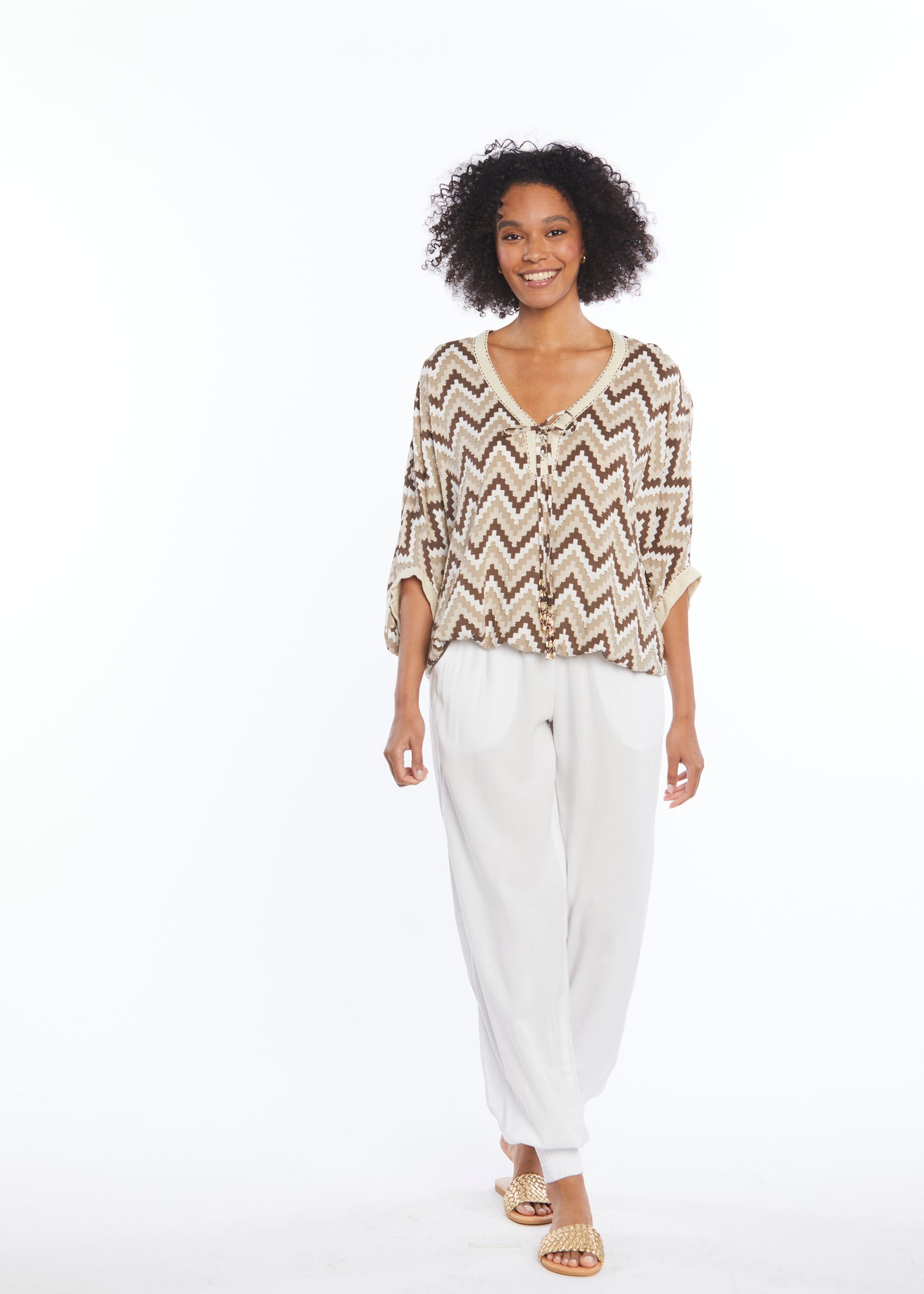 Zig Zag Miami Top