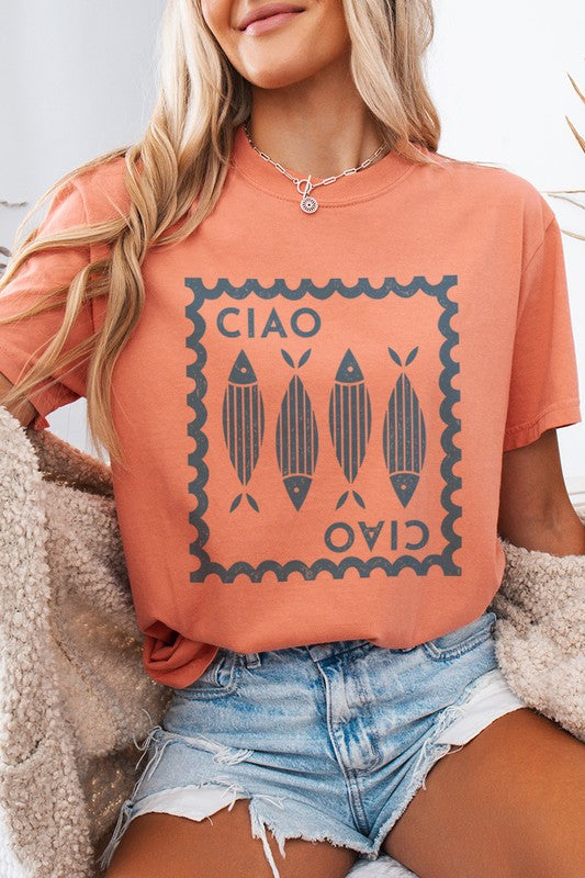 Ciao Sardines Comfort Colors Tee
