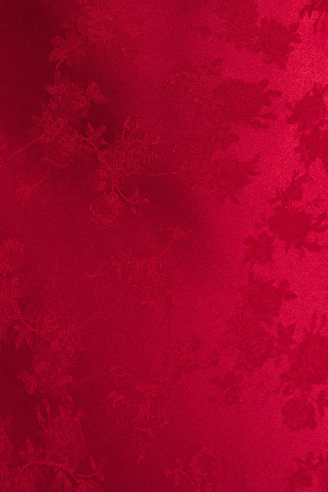 Ruby Red Sleeveless Square Neck Ruffle Lace Trim Midi Dress