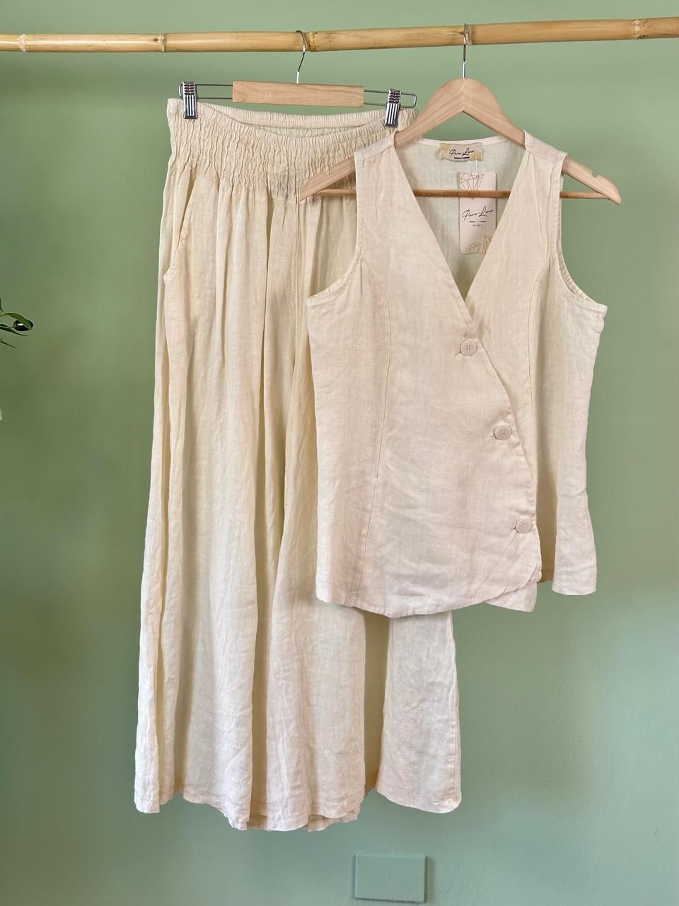Emilee Asymmetrical Long Tailored Vest