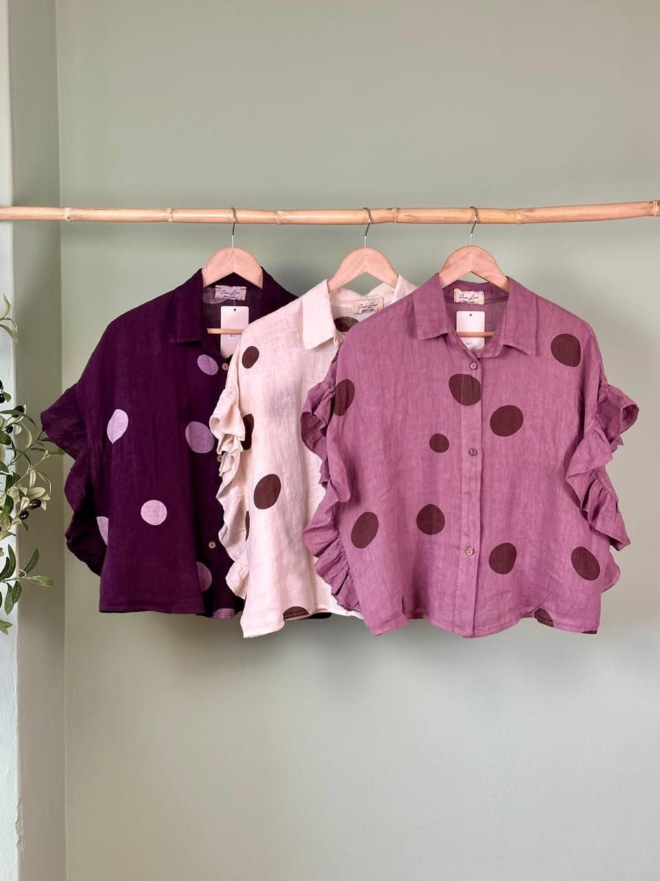 Tori Polka Dot Top