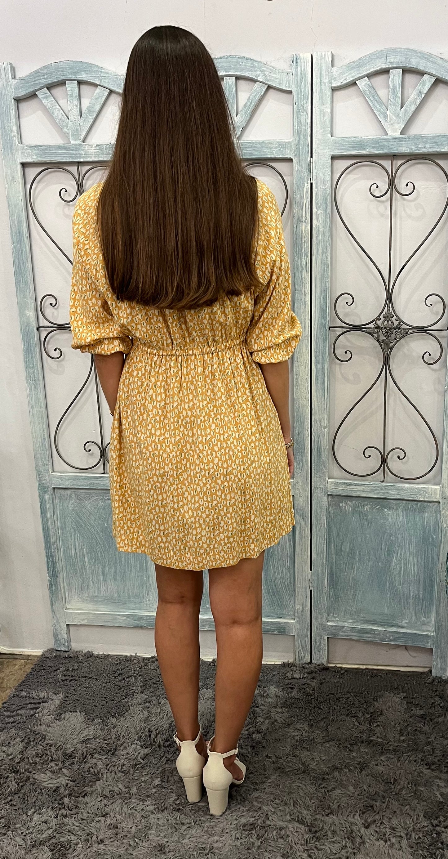 Tulipano Prussian Puglia Mini Dress