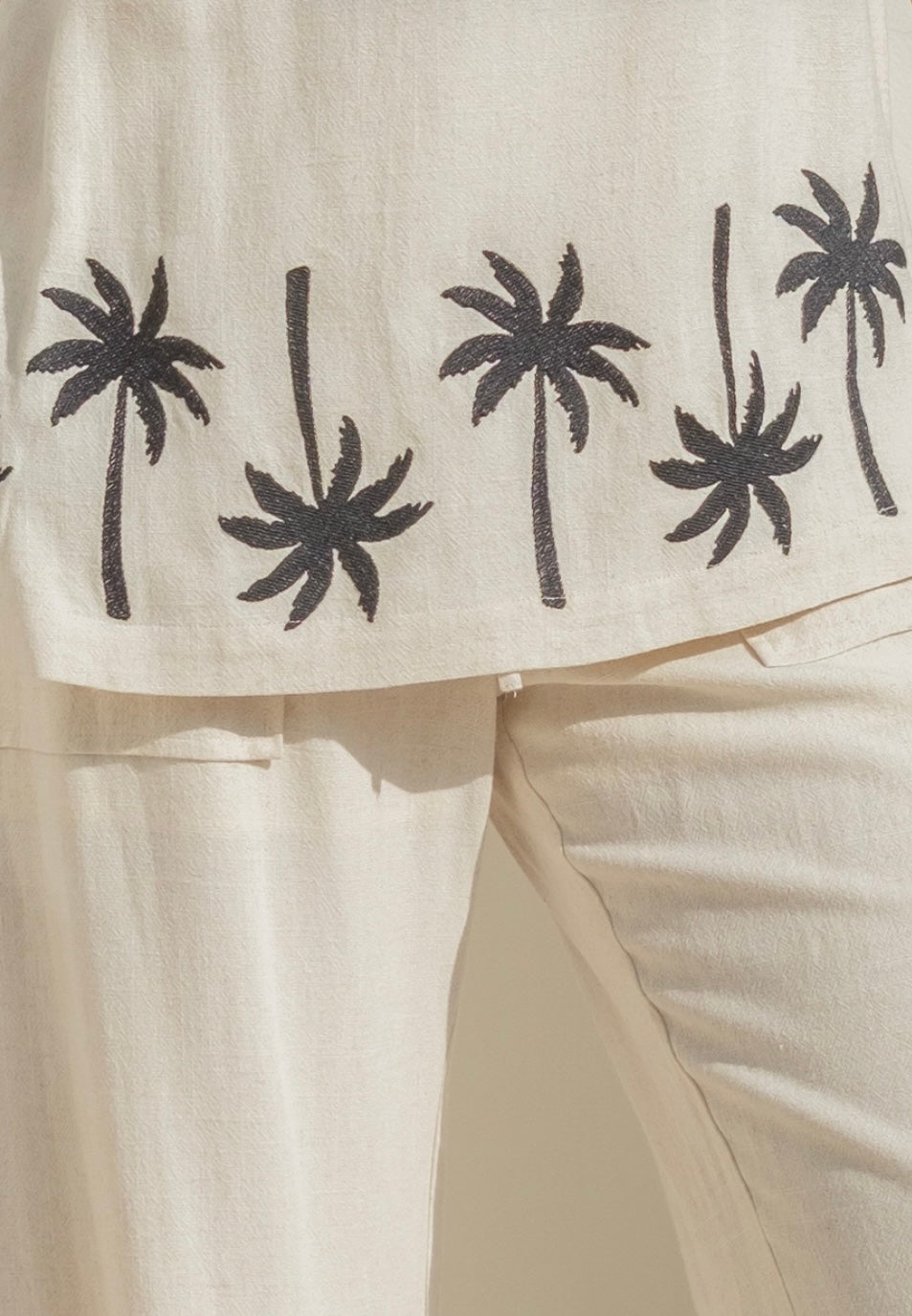 Palm Tree Inspired Embroidery Set