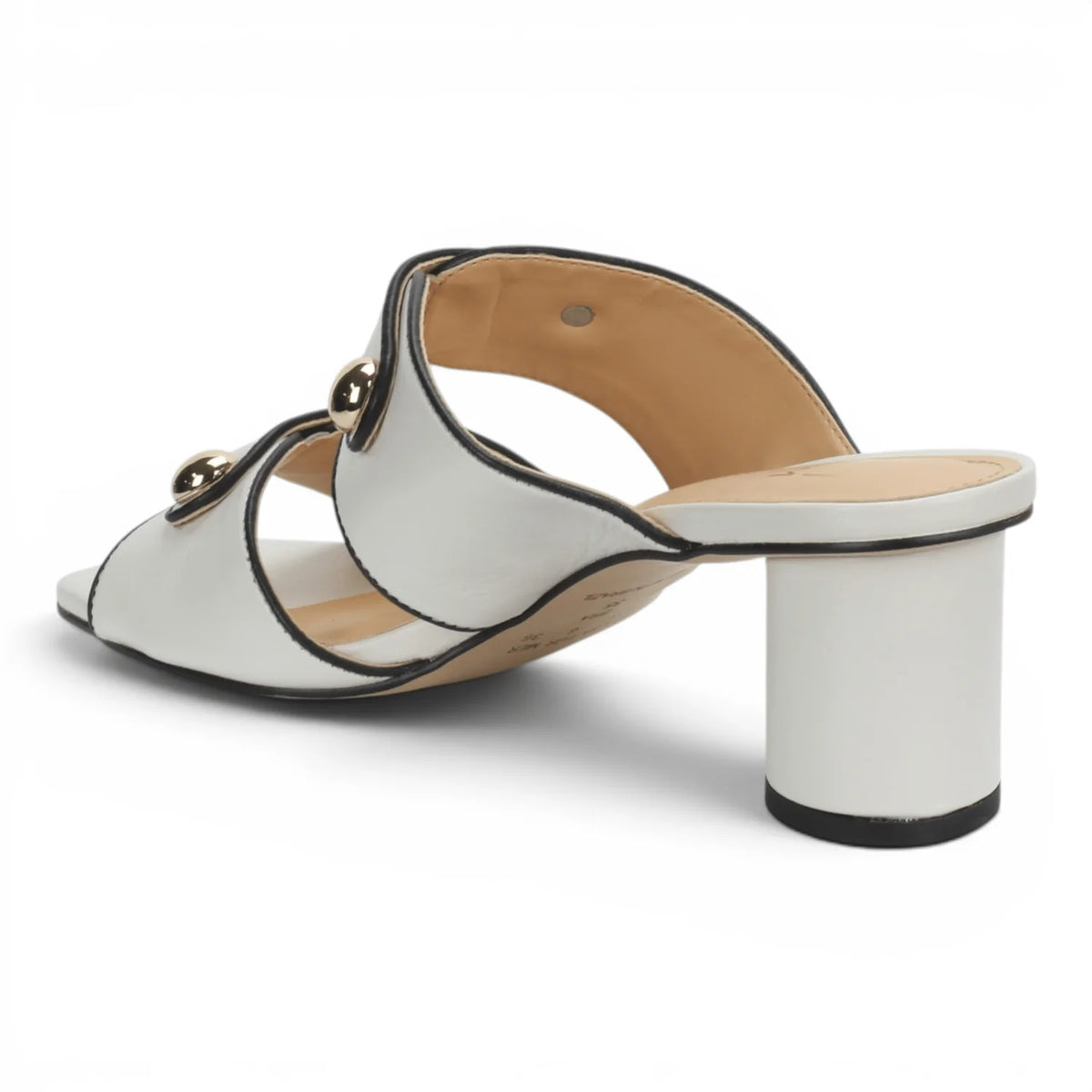Bruno Menegatti Willow Leather Slide Sandal Mule