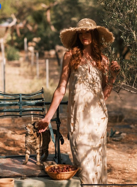 artisanal maxi dress for women Camile Timeless Maxi Dress Small