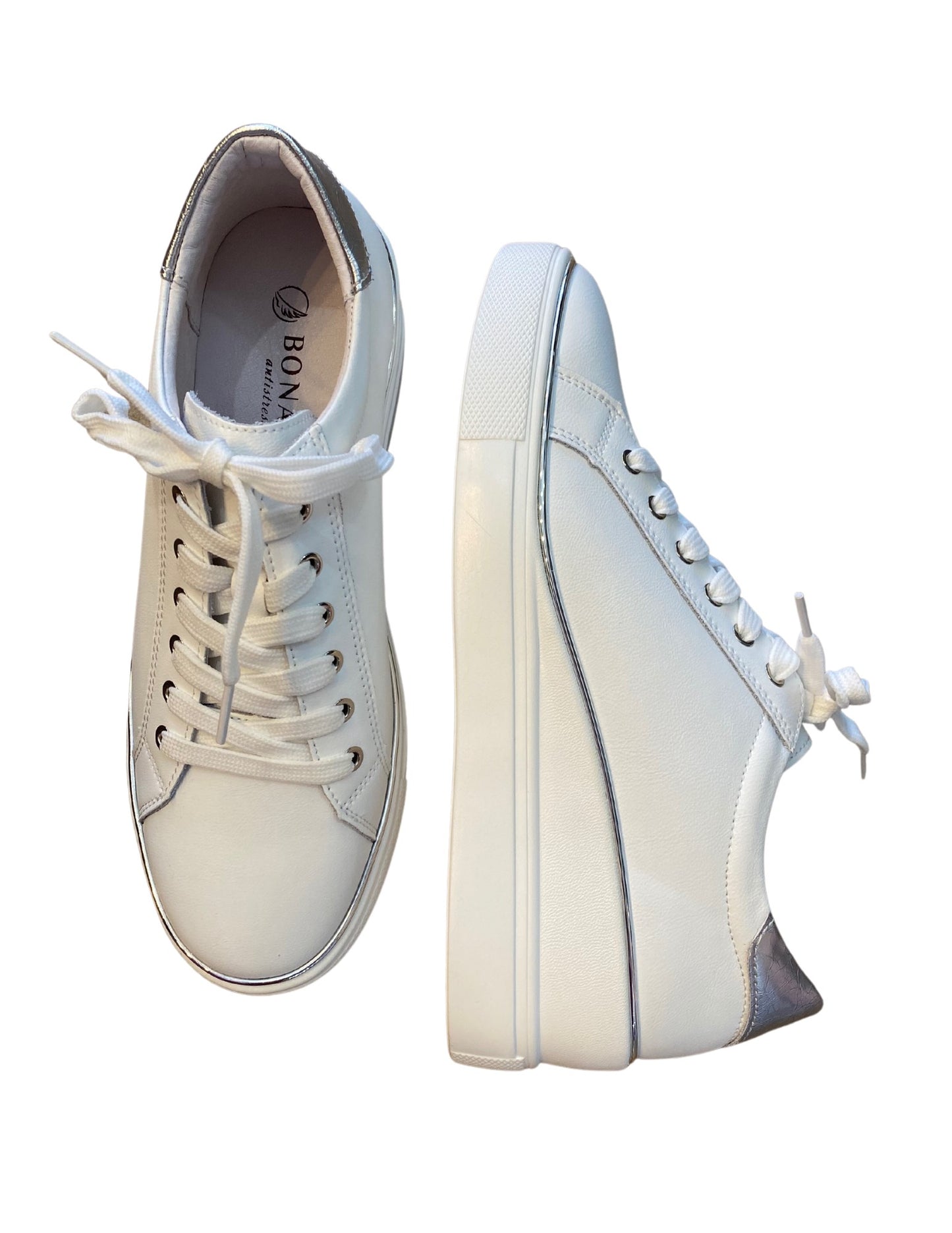 Bonavi Leather Platform Sneakers (Assorted Colors)