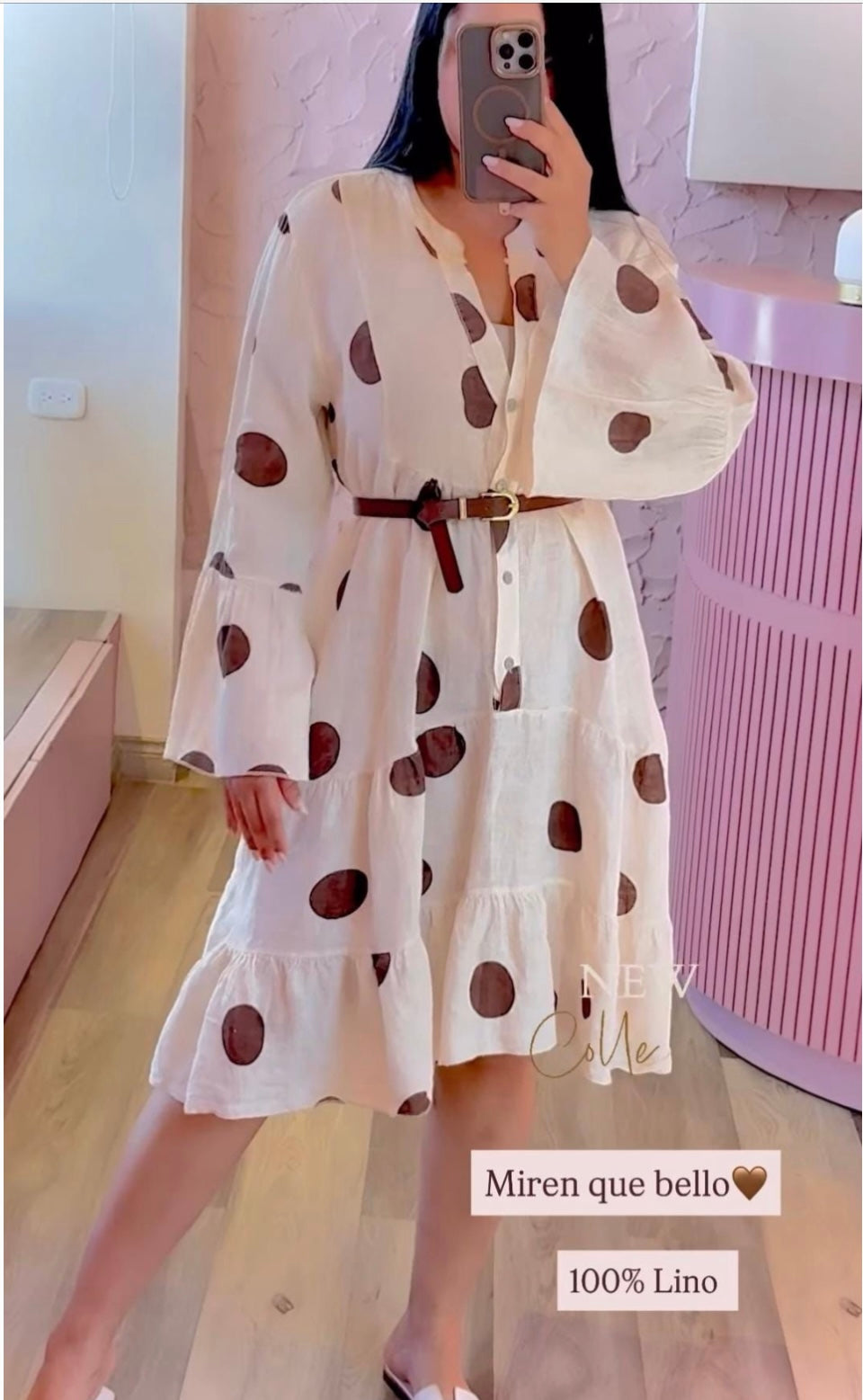 Polka Dot Baby Doll Dress