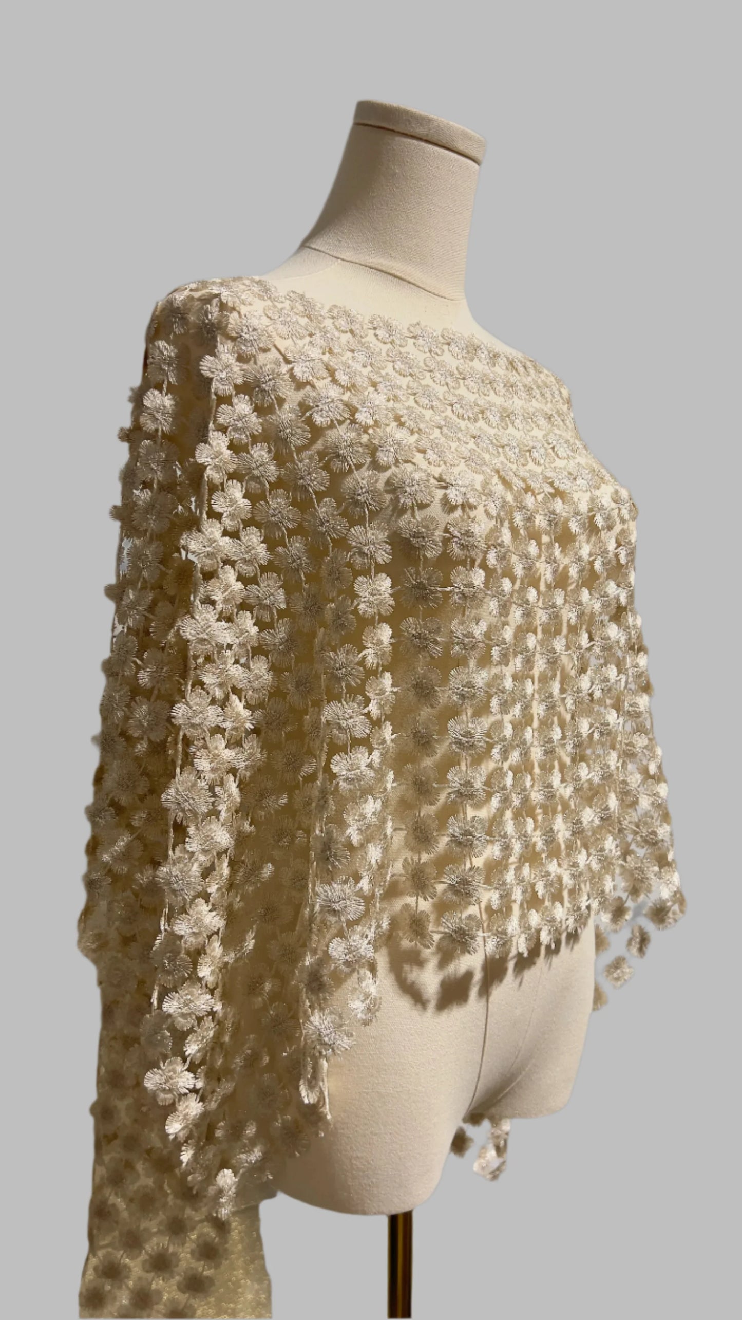 Lace Poncho (Assorted Colors)