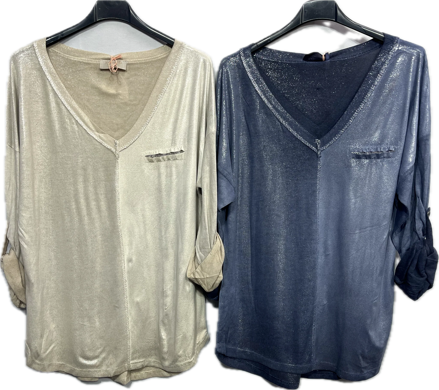 Beige Novelty Top
