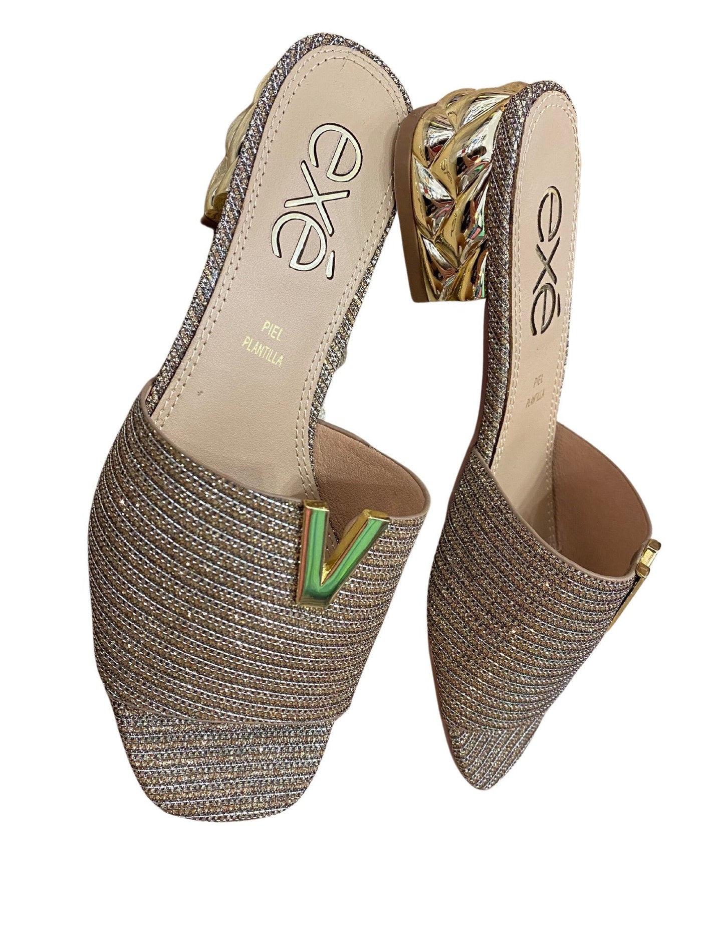Katy Glitter Gold Wege Sandal