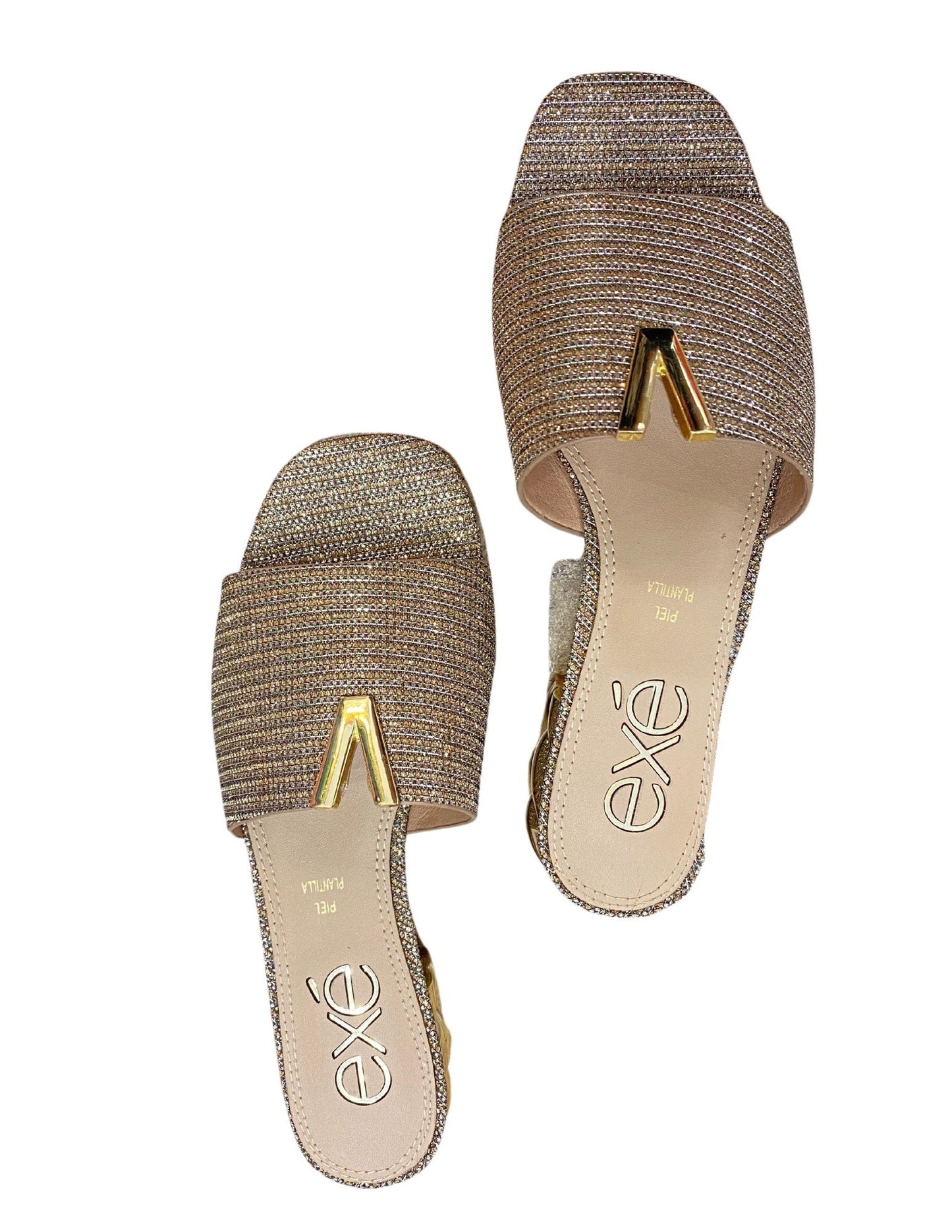 Katy Glitter Gold Wege Sandal
