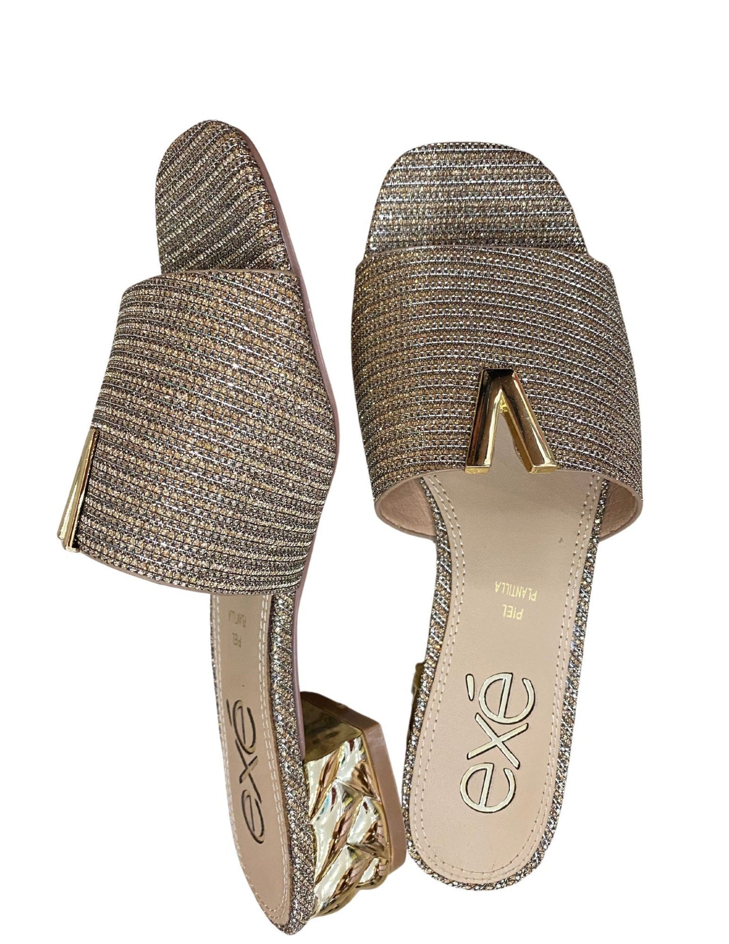 Katy Glitter Gold Wege Sandal