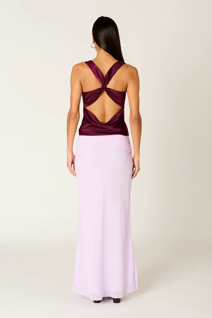Nia Plum Cosimo Top