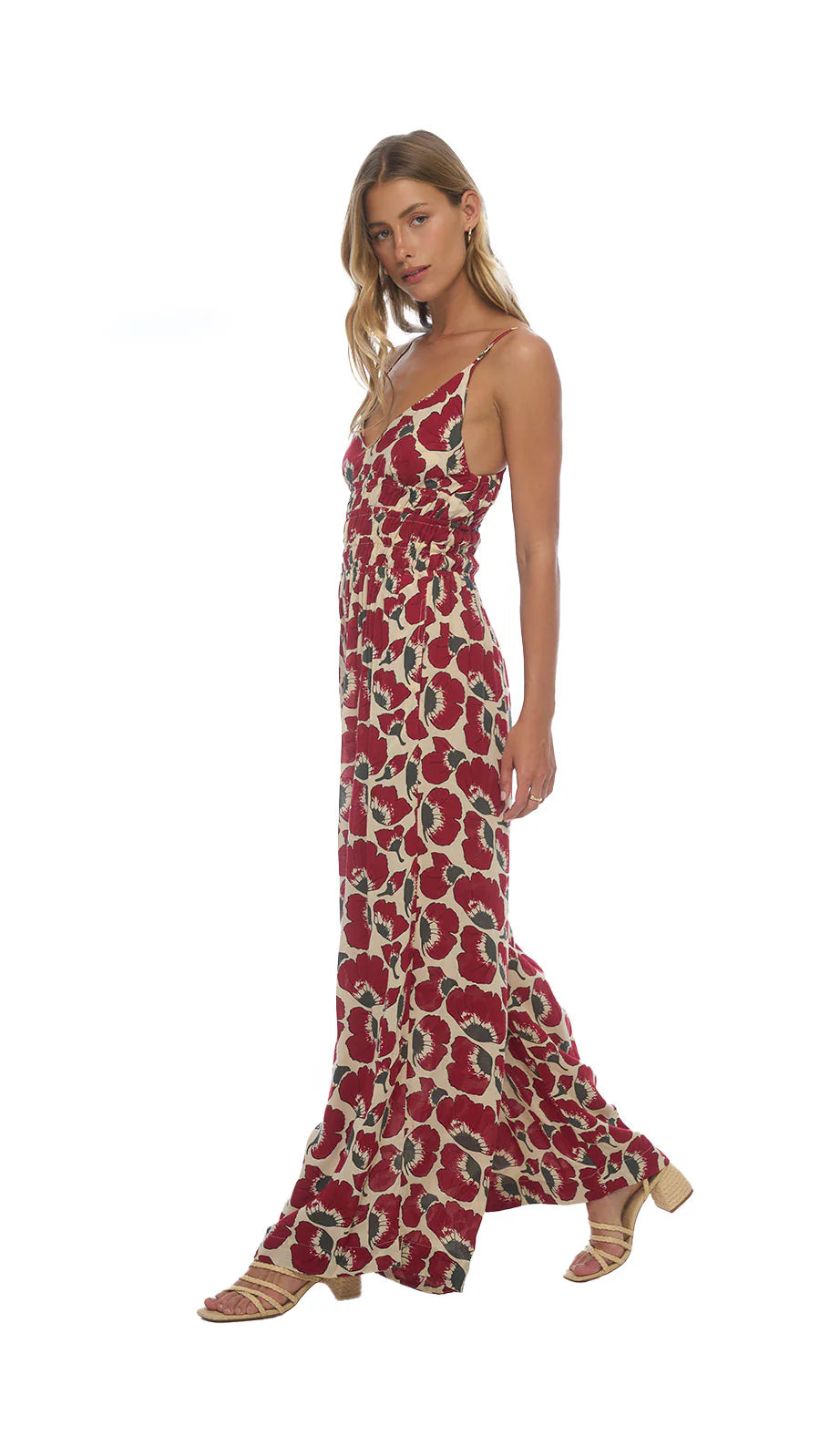 Fiore Cherry Bottom Fit Opal Jumpsuit