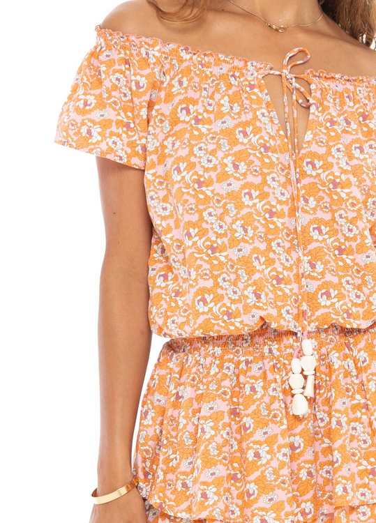 Floral Gypsy Dress (Assorted colors)