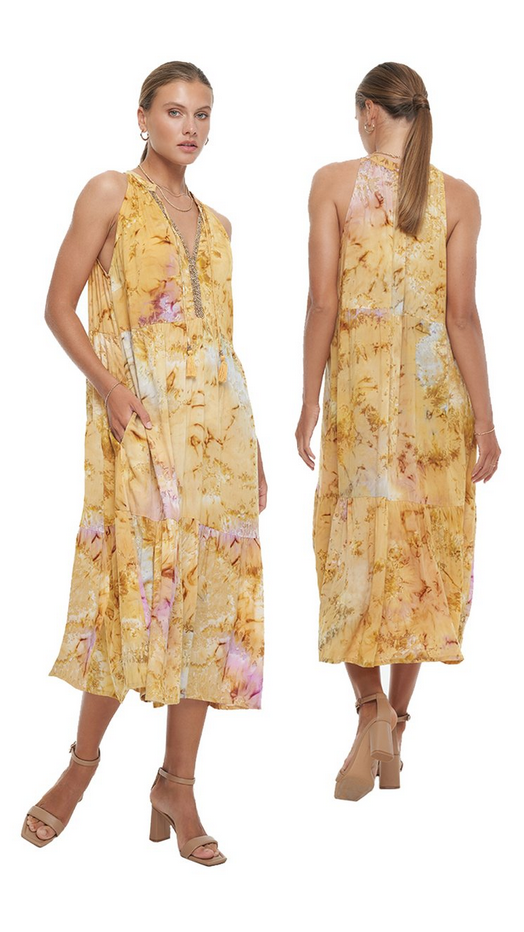 Golden Hour Midi Dress
