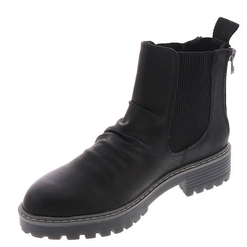 Redsen Black Zipper Boot