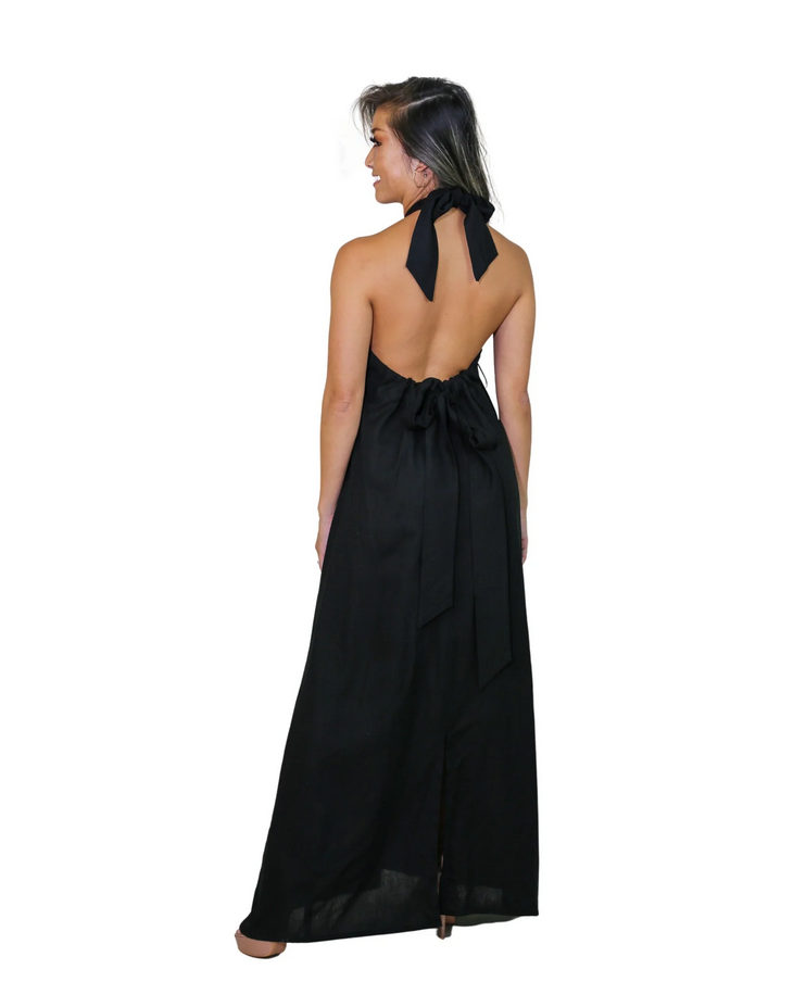 Linen Maxi Dress