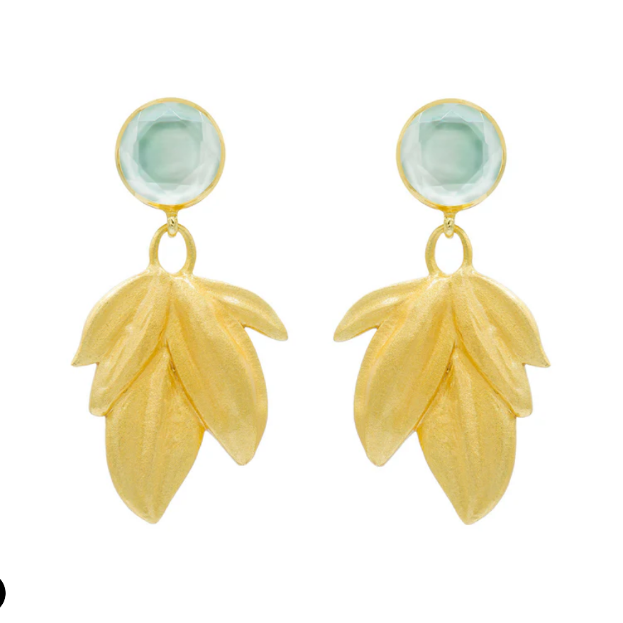 Ayanna Aqua Earrings