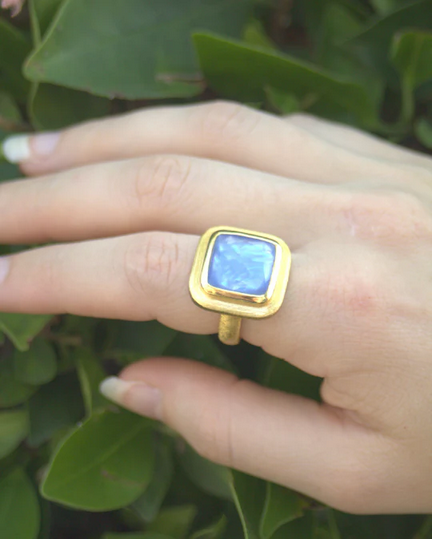 Sophie Blue Sapphire Ring