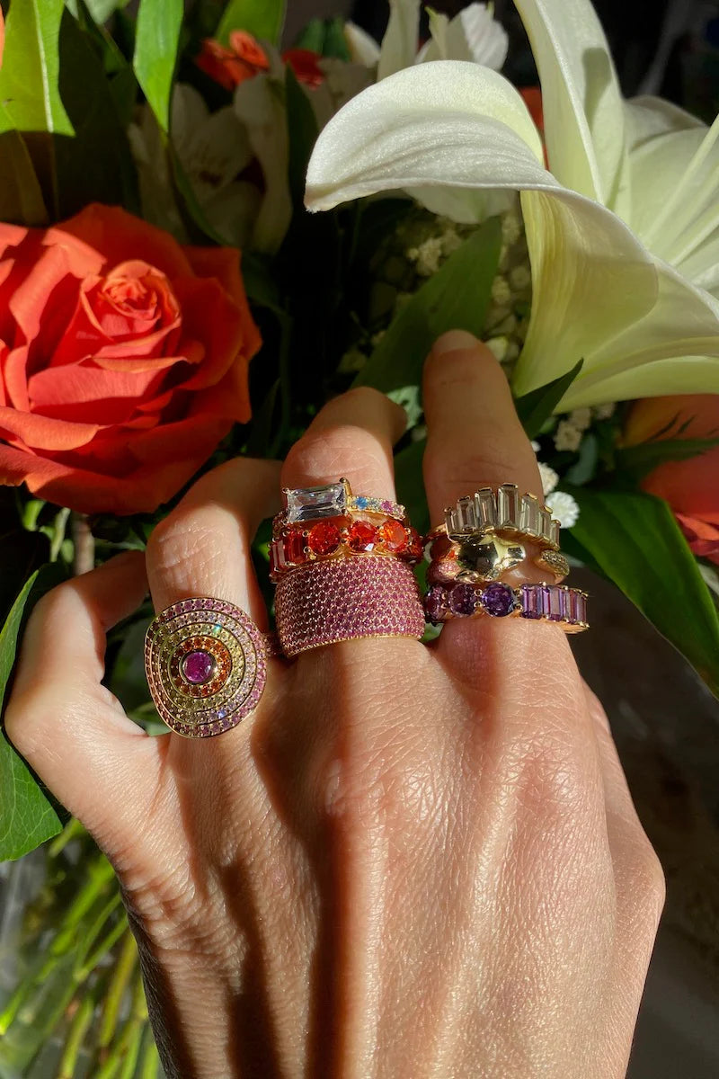 Billionaire Ring-Pink