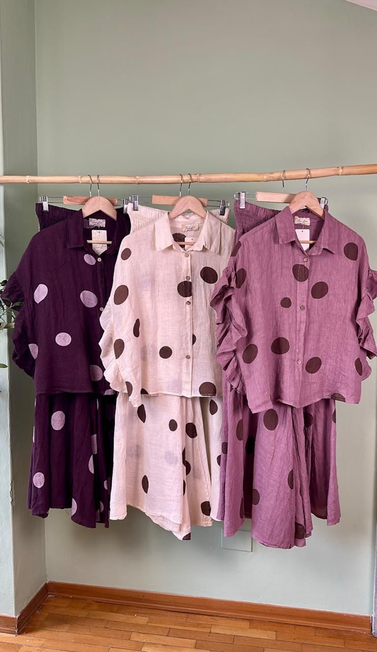 Tori Polka Dot Top