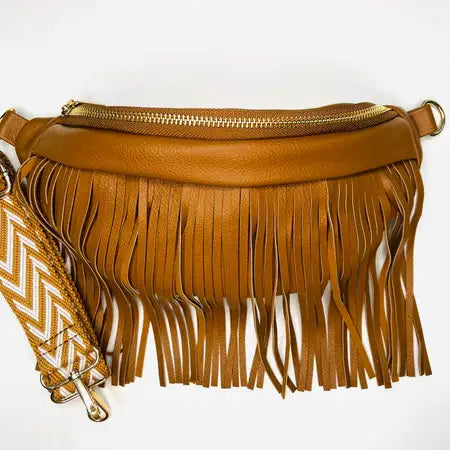 Emory Fringe Bum Bag - Detachable Fringe