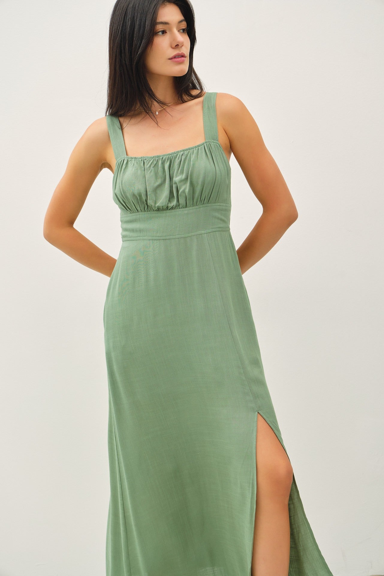 Peasant Midi Dress (Assorted Colors) Peasant Midi Dress (Assorted Colors)