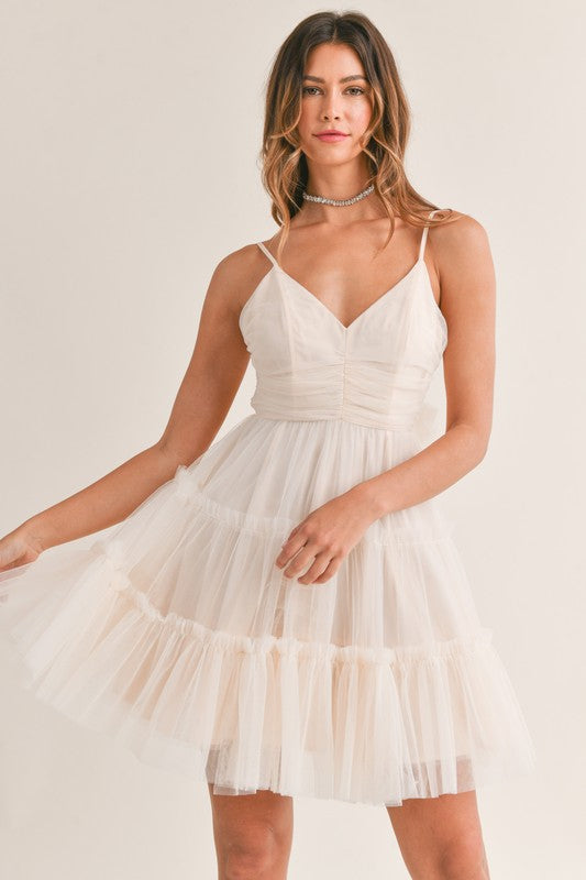 Tulle Mini Dress