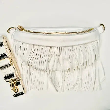 Emory Fringe Bum Bag - Detachable Fringe