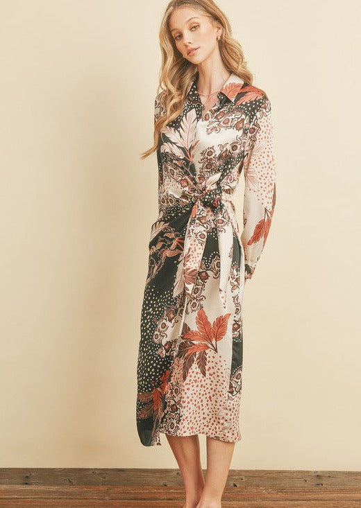 Naomi Midi Shirt Dress