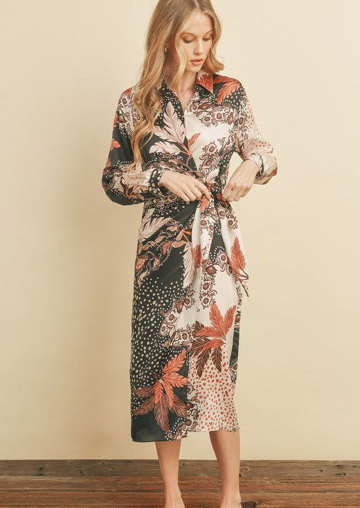 Naomi Midi Shirt Dress