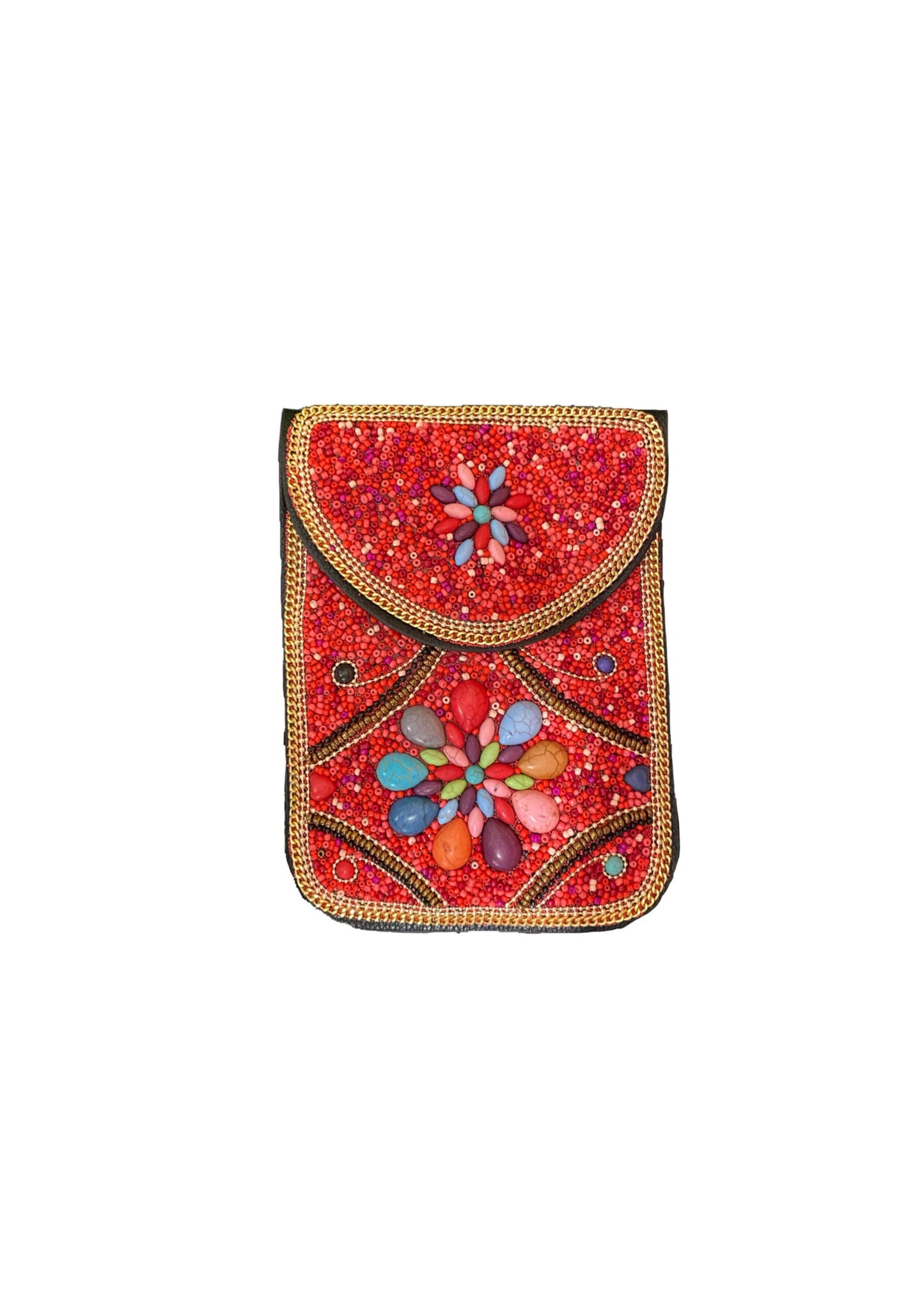 Artisan Beaded Crossbody (Assorted Colors)
