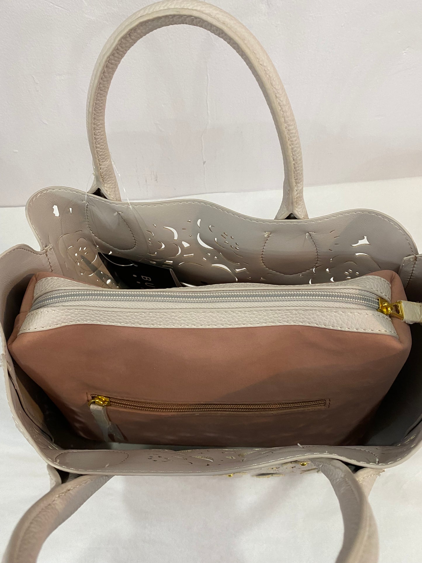 Floral Cutout Bag (Assorted Colors)