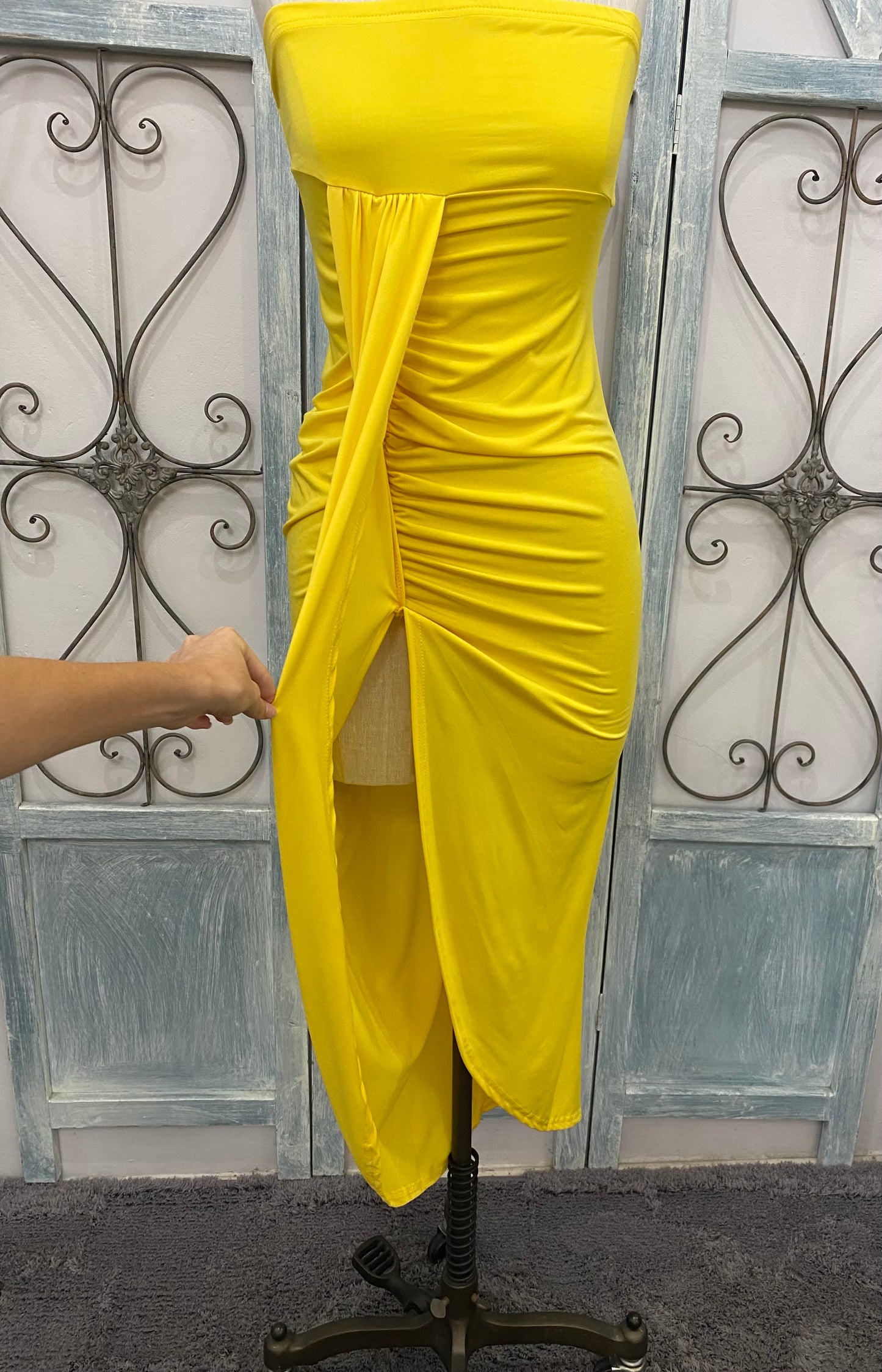 Sunshine Strapless Dress