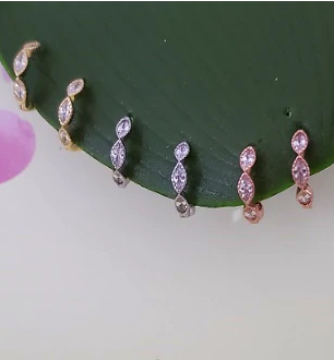 Huggi Eye Hoops (Assorted Colors)