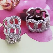 Chain Hoops (Assorted Colors)