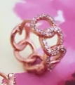 Chain Hoops (Assorted Colors)