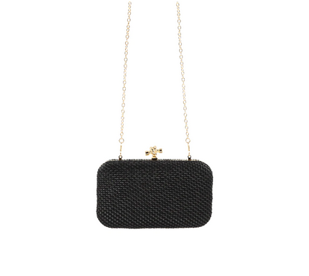 Knot Chain Handle Clutch (Assorted Colors)